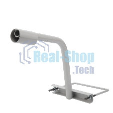 Кронштейн для консольного светильника Rexant приставного монтажа 1 хомутом серый (сталь 2мм, 625x460x280 Ø57)