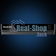 Видеорегистратор Falcon EYE FE-MHD1104 4 канальный 5 в 1 регистратор: запись 4кан 1080N*25к/с; Н.264/H264+; HDMI, VGA, SATA*1 (до 6Tб HDD), 2 USB; Аудио 1/1; Протокол ONVIF, RTSP, P2P; Мобильные платформы Android/IOS