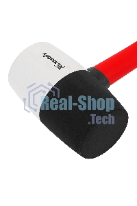 Киянка резиновая Matrix, 910 г, черно-белая резина, фибергласовая рукоятка