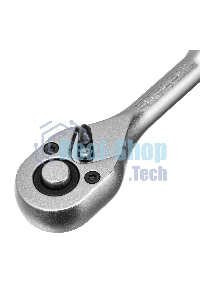 Ключ трещотка 1/4, 72 зуба, с быстрым сбросом. СrV Stels