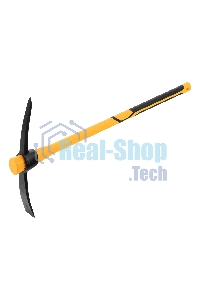 Кирка Denzel 2000 г, узкая, фиберглассовая обрезиненная рукоятка 900 мм