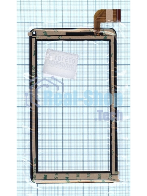 Сенсорное стекло (тачскрин) DEXP Ursus S270i Kid's, черное