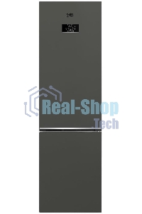 Холодильник Beko B3R0CNK312HG серый двухкамерный 200/76л морозилка снизу, No Frost