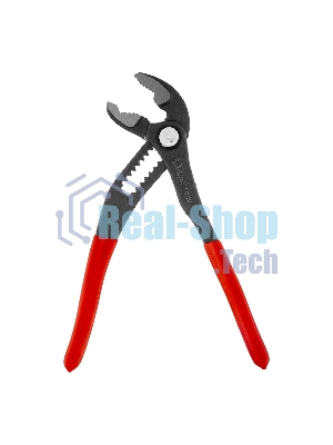 Переставные клещи Matrix 180 мм, кнопочный механизм, хром-ванадий, обливные рукоятки