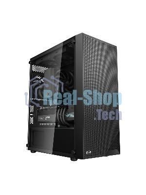 Компьютерный корпус PcCooler C3B310 BK черный без БП mATX 2xUSB3.0 audio bott PSU
