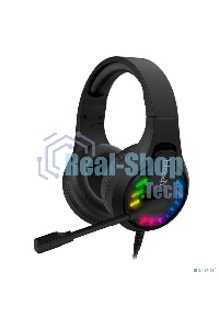 Гарнитура проводная с микрофоном A4Tech Bloody G230 черный 2м накладные USB оголовье (G230)