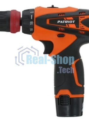 Дрель-шуруповерт Patriot BR 115Li, 12 В, 2 Ач, 25 Нм, щеточный