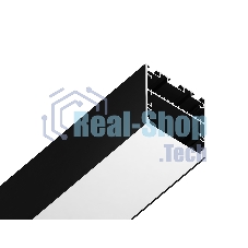 Алюминиевый профиль Ambrella light GP3050BK черный 2000*42*45