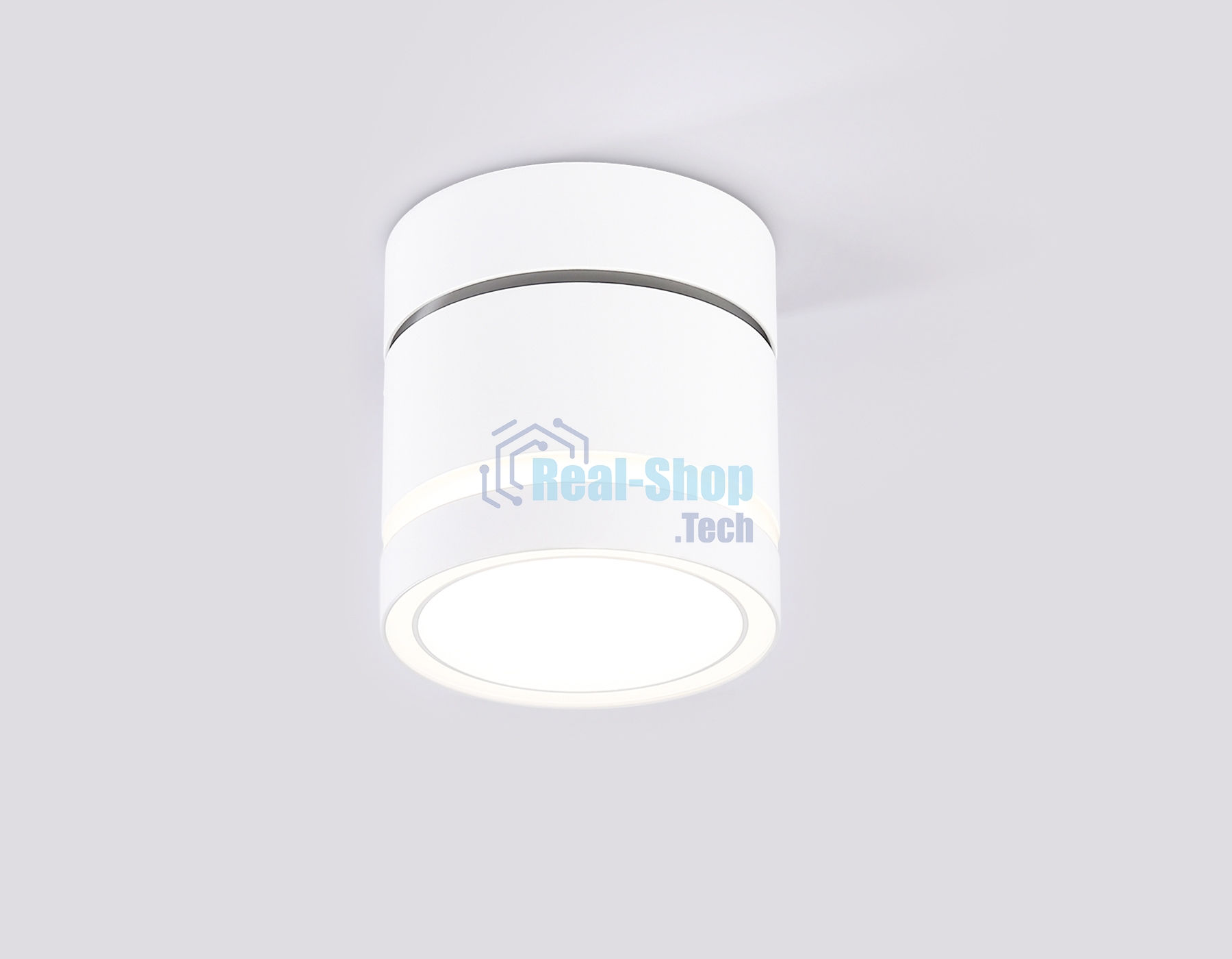 Светильник Ambrella light TA1444 WH/FR белый/белый матовый GX53 max 12W D85*90
