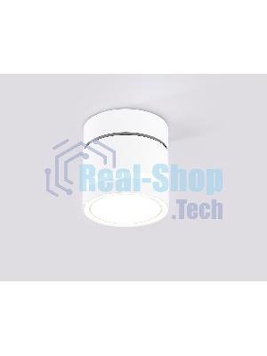 Светильник Ambrella light TA1444 WH/FR белый/белый матовый GX53 max 12W D85*90