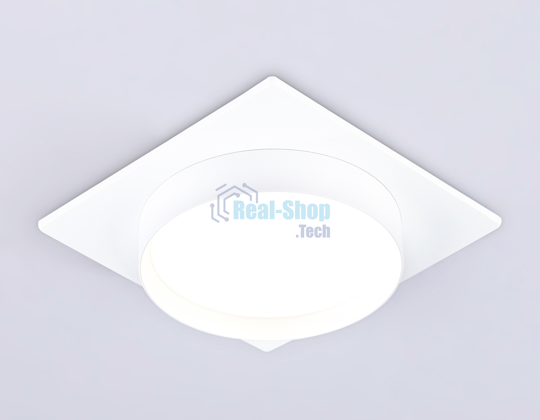 Светильник Ambrella light TN5229 WH белый GX53 110*110*35