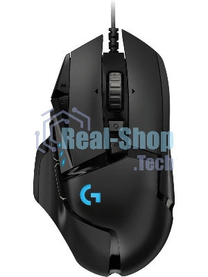 Мышь проводная Logitech G502 HERO черный, 25600 dpi, USB, кнопки - 11