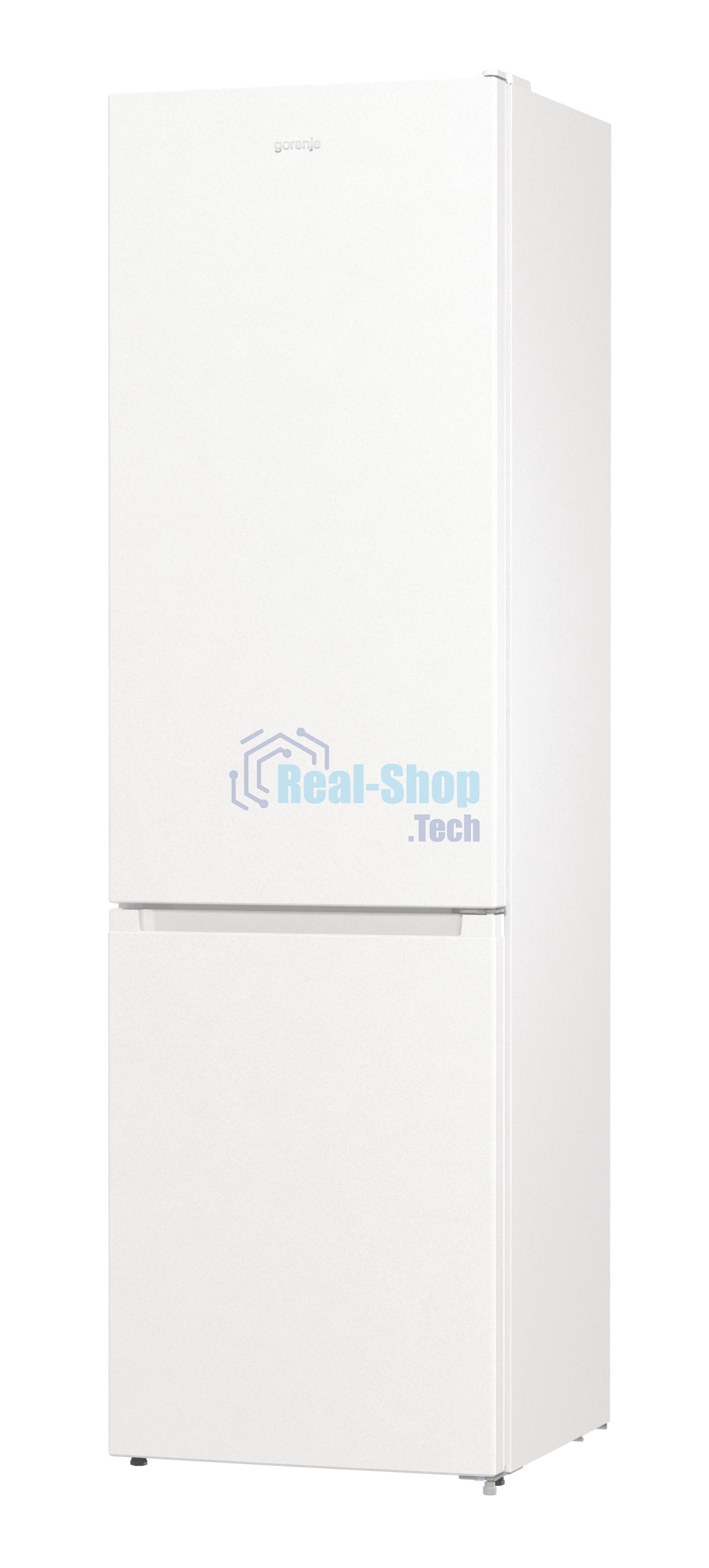 Холодильник Gorenje NRK6201EW4 белый двухкамерный 235/96 л морозилка снизу, No Frost