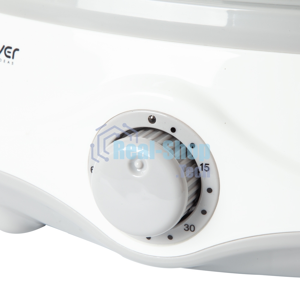 Пароварка электрическая Endever Vita-170, белый/серый, мощность 1000 Вт, объем 11 л