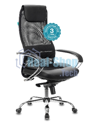 Кресло Бюрократ CH-609SL/BLACK TW-01 TW-11 черный, сетка