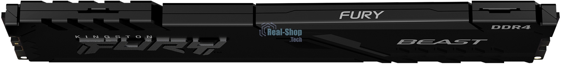 Оперативная память Kingston Fury Beast, 8GB (1x8GB), DDR4, 3200MHz, CL16, DIMM, с радиатором, черный
