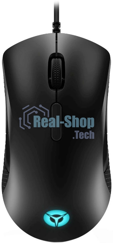 Мышь проводная Lenovo M300 RGb черный оптическая (8000dpi) USB (8but)