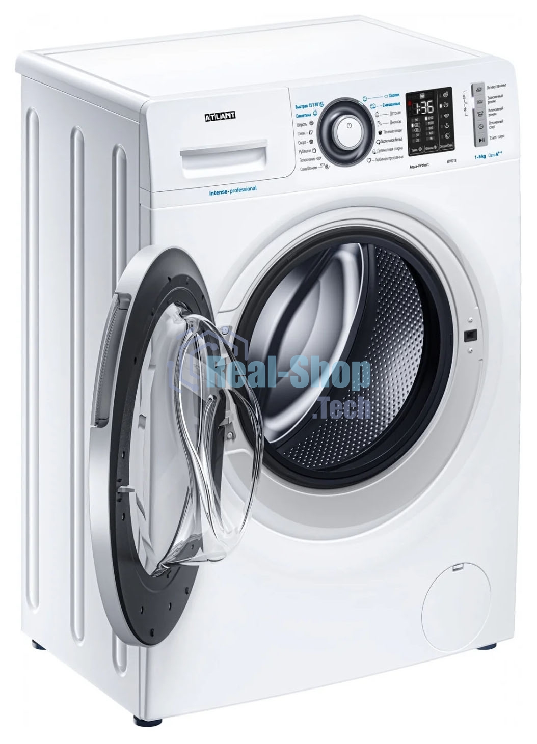 Стиральная машина Atlant СМА 60У1213-01 белый, загрузка фронтальная 6 кг, 1200 об/мин., класс: А+++