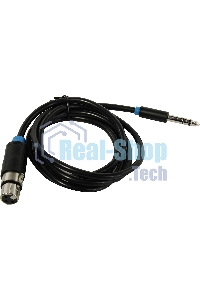 Кабель Vention аудио Jack 6.5 M/XLR F - 1.5м