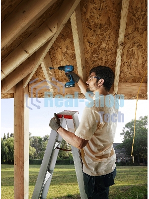 Дрель-шуруповерт Bosch GSR 185-LI, 18 В, 2 Ач, 50 Нм, бесщеточный