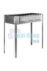 Мангал с ребрами жесткости 700x300x700 мм, Camping Palisad