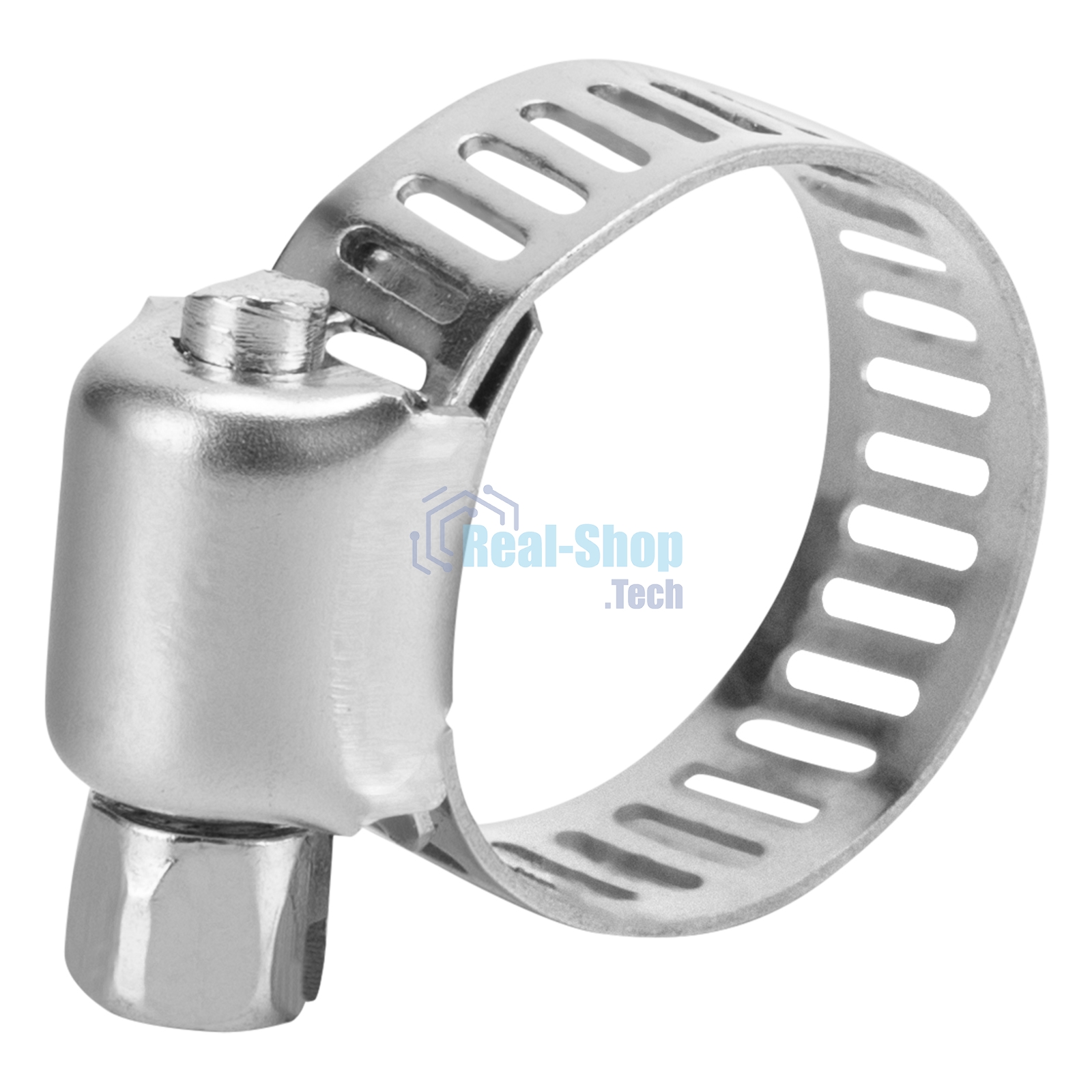 Хомуты металлические Sparta 8-18 мм, 5 шт.