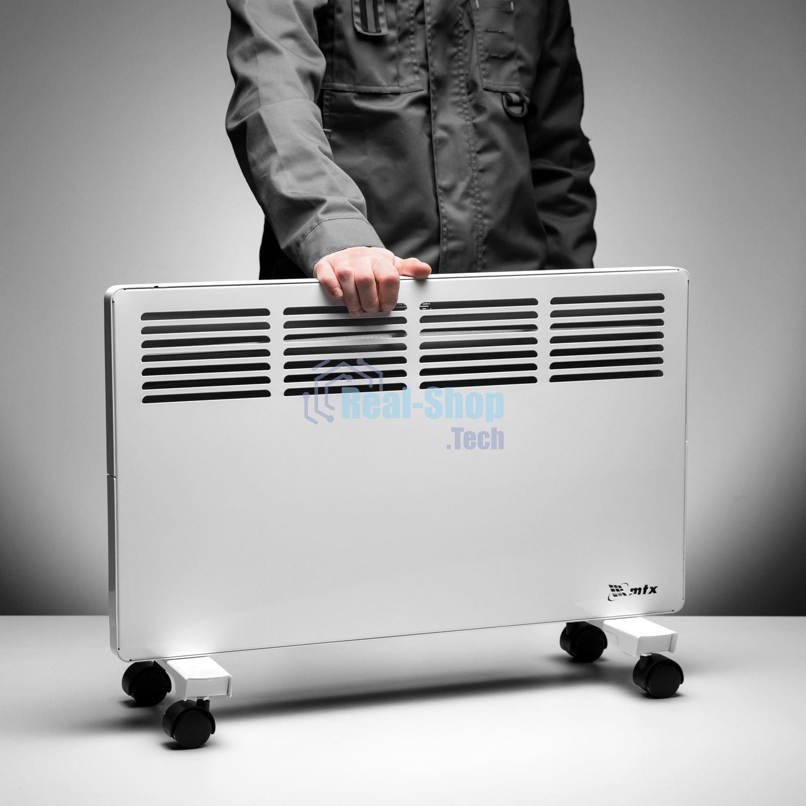 Конвектор MTX КМ-1500.2 белый, 1500 Вт, 20 м2, термостат