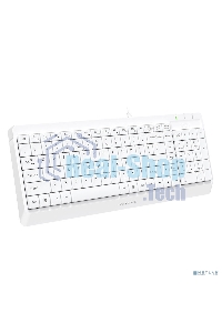 Комплект клавиатура + мышь A4Tech Fstyler F1512 клав:белый мышь:белый USB
