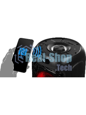 Мобильные колонки SVEN PS-770 2.0 черный 2x50W Bluetooth