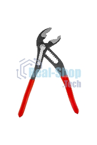 Переставные клещи Matrix 180 мм, кнопочный механизм, хром-ванадий, обливные рукоятки