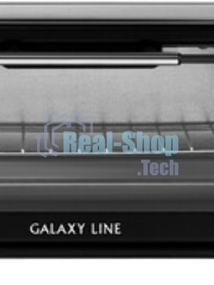 Мини-печь Galaxy Line GL 2625, черный, 8 л, 1000 Вт, таймер на 60 минут, индикатор работы, автоотключение