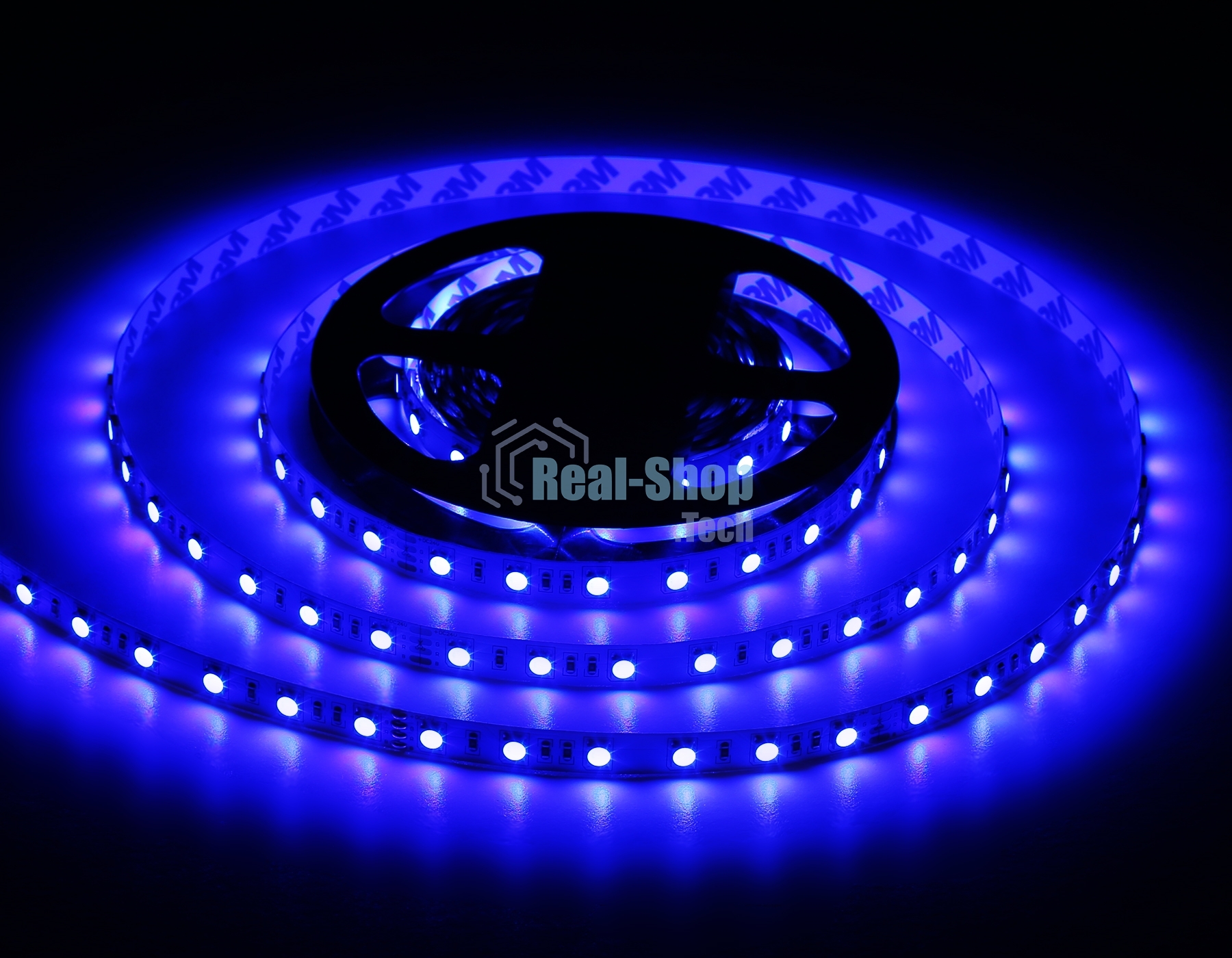 Светодиодная лента Ambrella light GS4302 5050 60Led/ 14.4W m/ 24V IP20 RGB/ 5000*10*1.87mm (4 конт.)