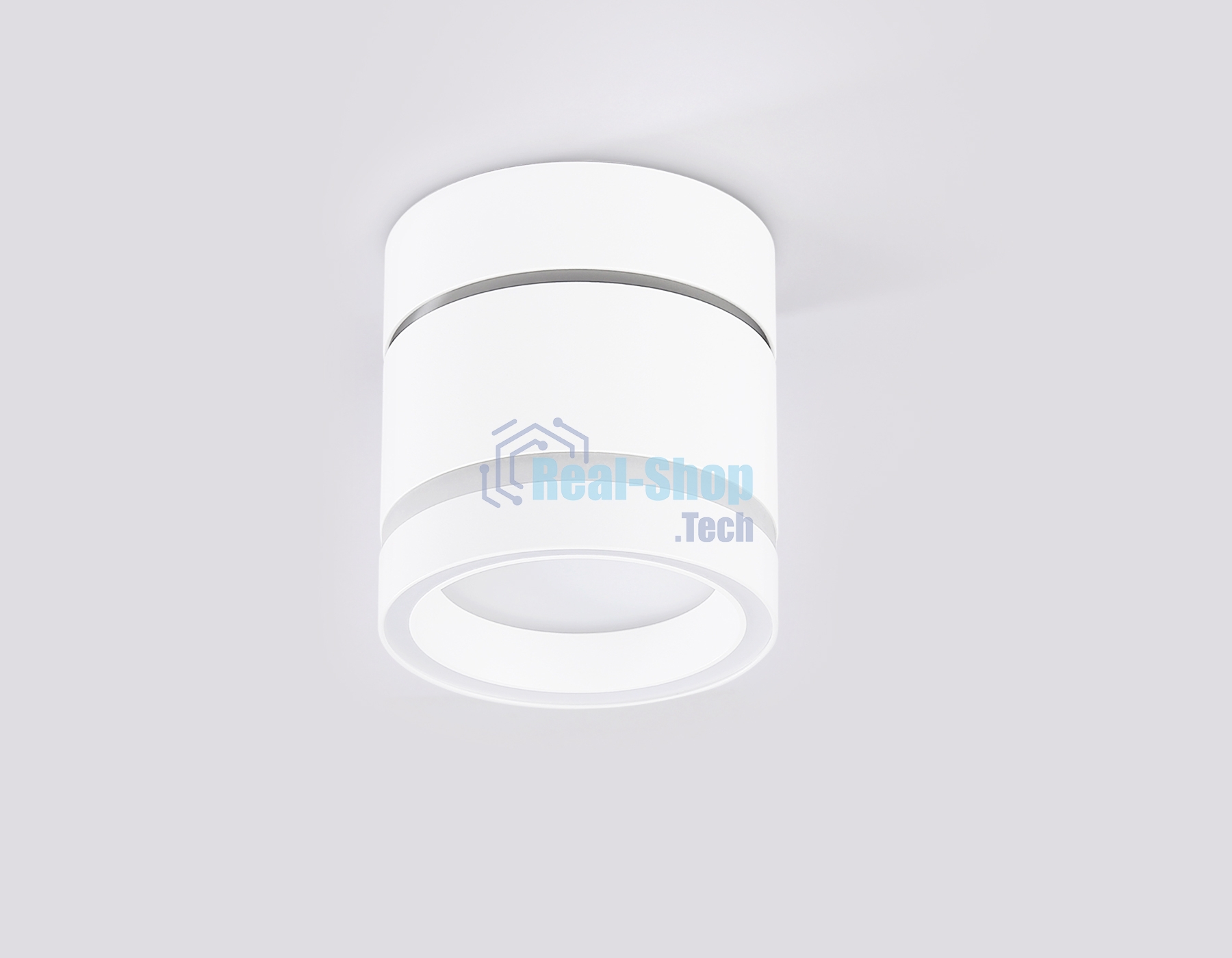 Светильник Ambrella light TA1444 WH/FR белый/белый матовый GX53 max 12W D85*90