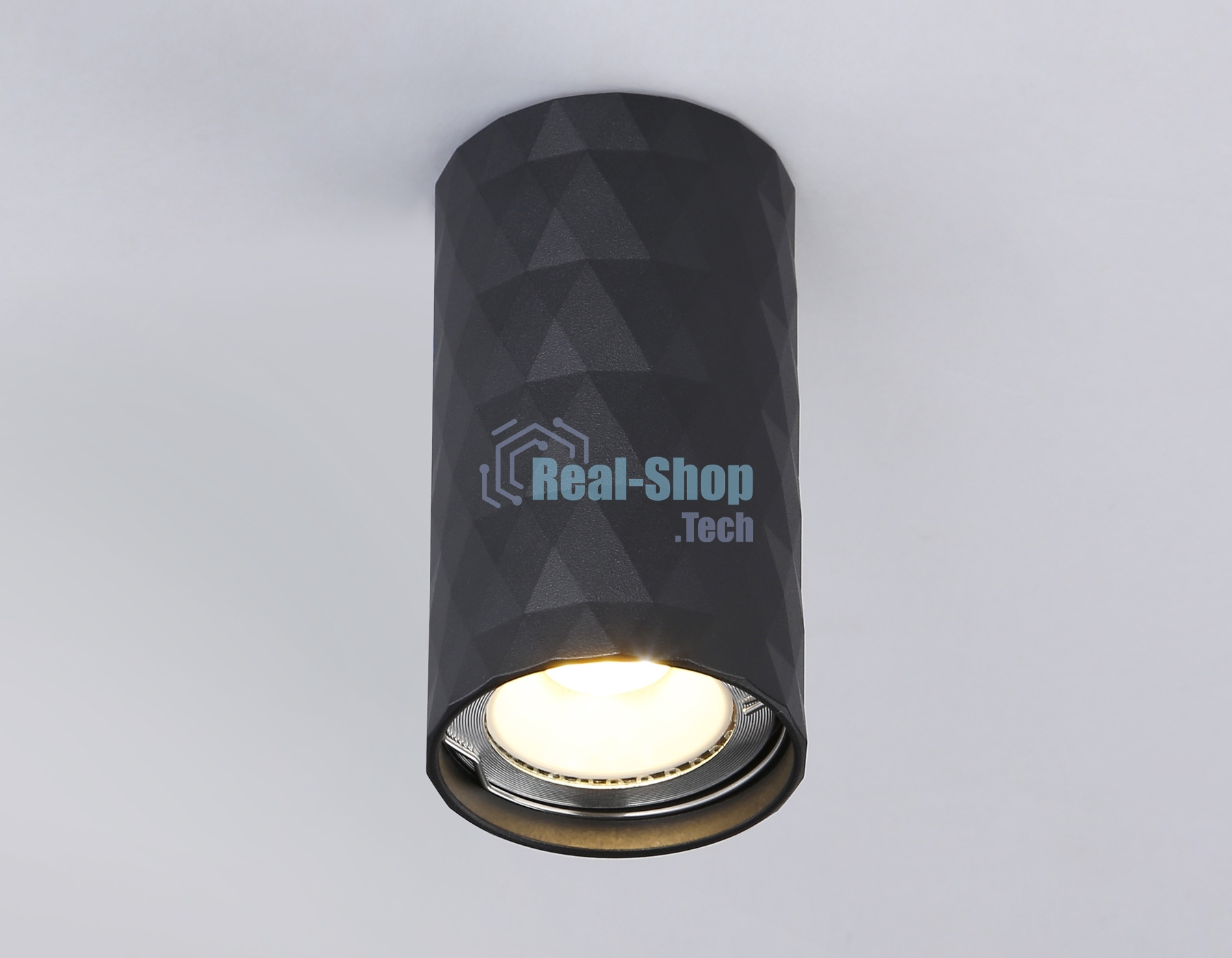 Светильник Ambrella light TN213183 BK черный GU10 max 12W D55*100