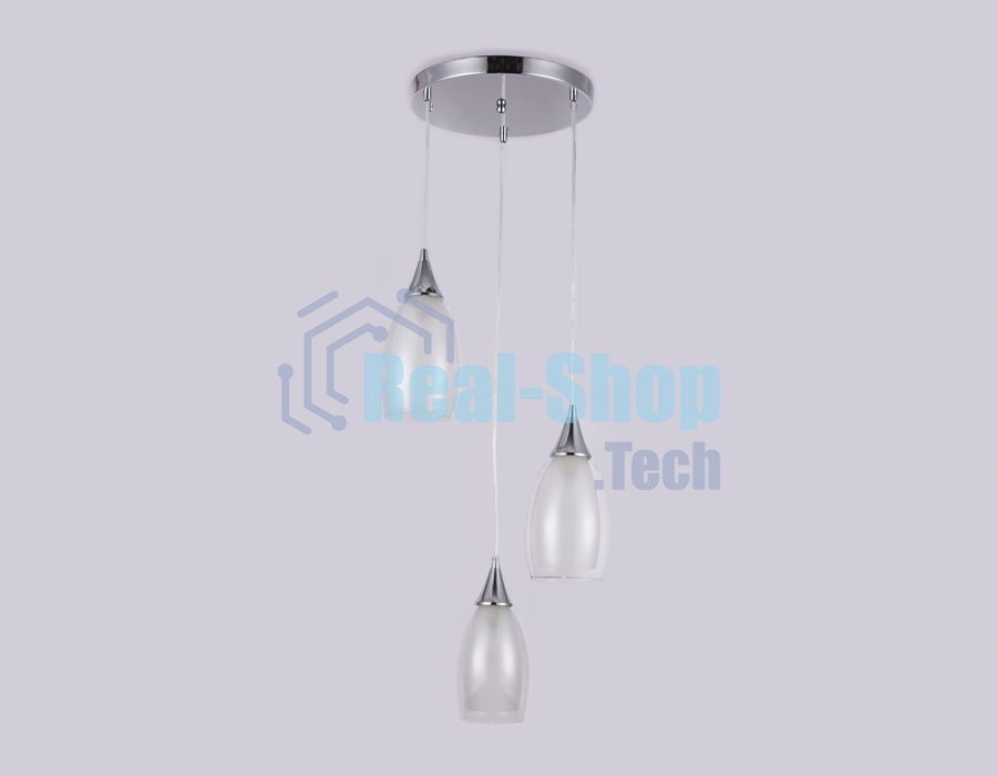 Светильник Ambrella light TR3548/3 CH/CL хром/прозрачный E14 max 40W 370*130*1000