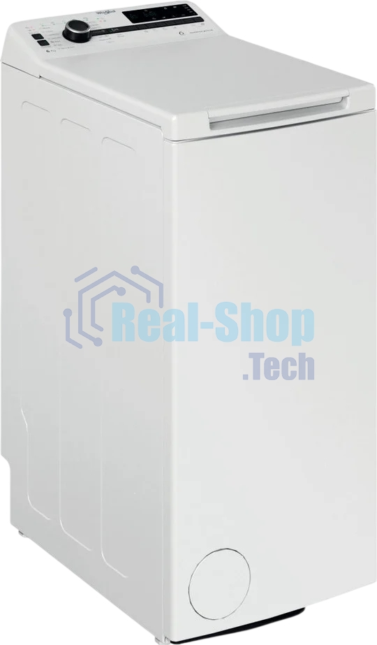 Стиральная машина Whirlpool TDLRB 6251BS EU белый, загрузка вертикальная 6 кг, 1200 об/мин, класс B