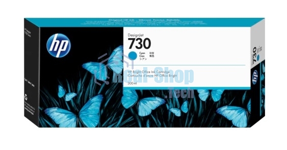 Картридж струйный HP 730 300мл голубой Ink Cartridge