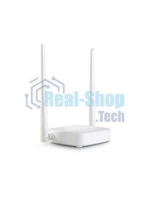 Сетевое оборудование Tenda N301 маршрутизатор 802.11n, до300Мбит/с, 2T2R, LAN: 3х10/100Мбит/с, WAN: 1х10/100Мбит/c, 2 внешние антенны 5дБи