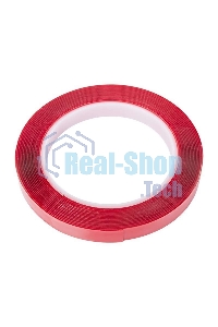 Двухсторонний скотч Rexant, прозрачный, на акриловой основе, 12 мм, ролик 5 м