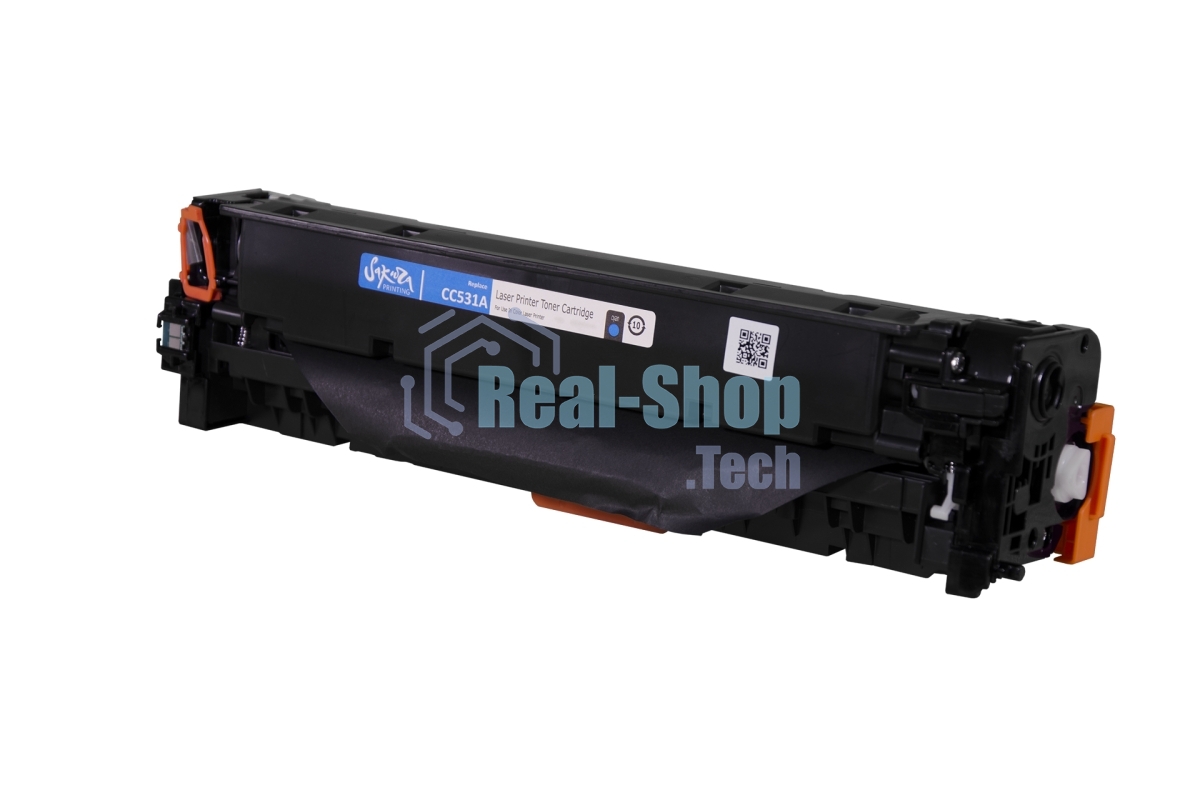 Картридж лазерный Sakura CC531A для HP Color LaserJet CM2320fxiMFP/CM2320nMFP/CM2320nfMFP/CP2025/CP2025n/CP2025dn/CP2025x, голубой, 2800 к.