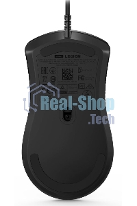 Мышь проводная Lenovo M300 RGb черный оптическая (8000dpi) USB (8but)