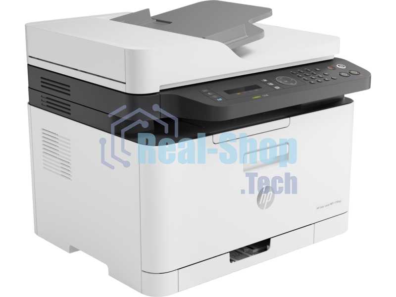 МФУ лазерное HP Color LaserJet 179fnw (4ZB97A), А4, цветной, печ. до 18 стр/мин. (ч/б) до 4 стр/мин. (цвет), скан. до 15 стр/мин. (ч/б) 6 стр/мин. (цвет), 600x600dpi, USB, RJ-45, Wi-Fi, Air Print, Mopria