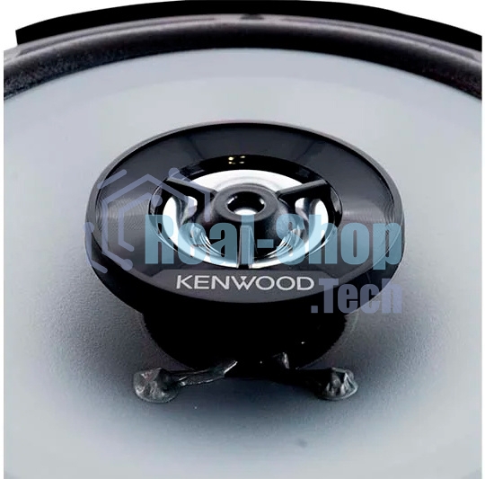 Колонки автомобильные Kenwood KFC-S1666 330Вт 87дБ 4Ом 16см (6.5дюйм) (ком.:2кол.) коаксиальные двухполосные