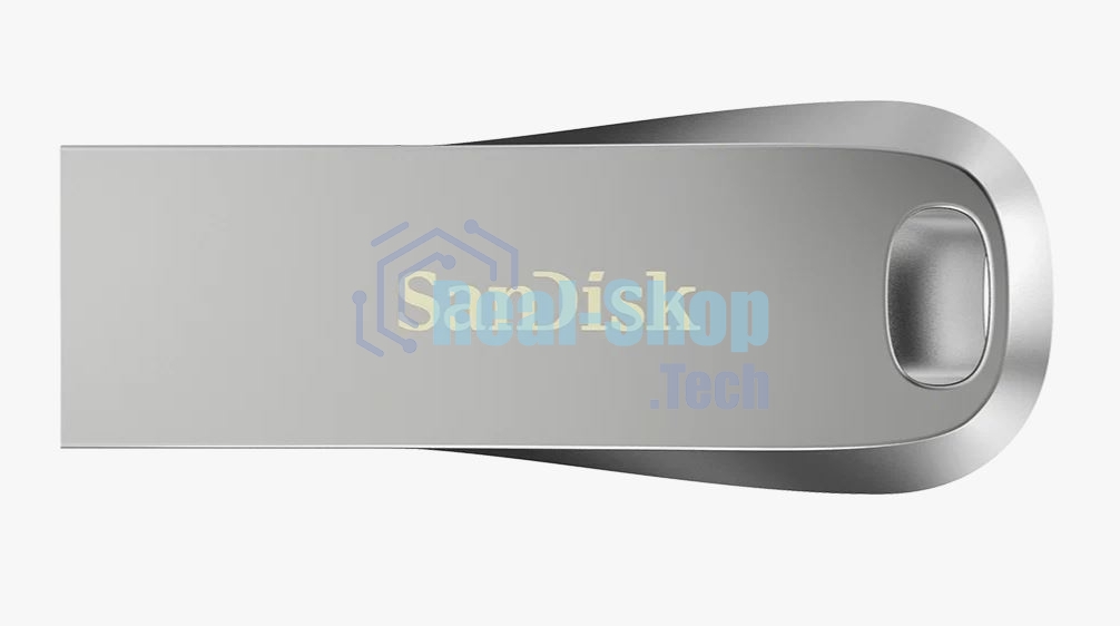 Флешка USB SanDisk Ultra Lux CZ74 (SDCZ74-128G-G46), 128Gb, USB 3.1, R/W 100/40, серебристый