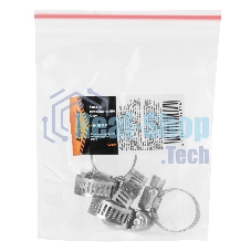 Хомуты металлические Sparta 8-18 мм, 5 шт.