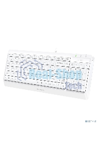 Комплект клавиатура + мышь A4Tech Fstyler F1512 клав:белый мышь:белый USB