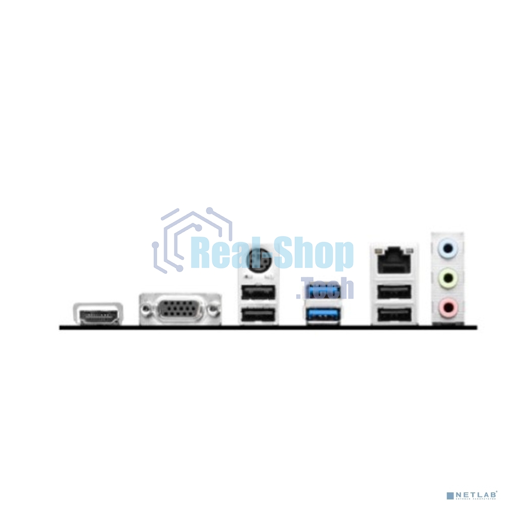 Материнская плата MSI PRO B760M-E DDR4, LGA 1700, Intel B760, 2xDDR4, 4xSATA, 1xM.2, 1xPCIe 4.0 x16, 1xPCIe 4.0 x1, 1xHDMI, 1xVGA, 1x1Gb LAN, 2xUSB-A 3.2 Gen 1, 4xUSB-A 2.0, 3x3.5 мм, 7.1, mATX