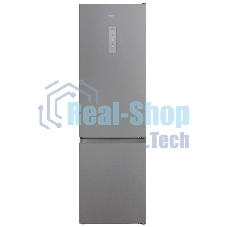 Холодильник Hotpoint HT 5200 AB мраморный двухкамерный 247/78л морозилка снизу, No Frost