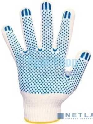 Перчатки Rexant (09-0209) х/б с покрытием ПВХ (