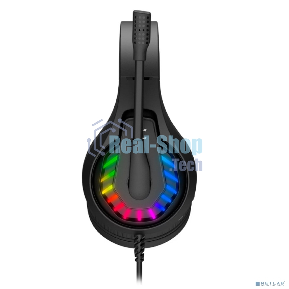 Гарнитура проводная с микрофоном A4Tech Bloody G230 черный 2м накладные USB оголовье (G230)